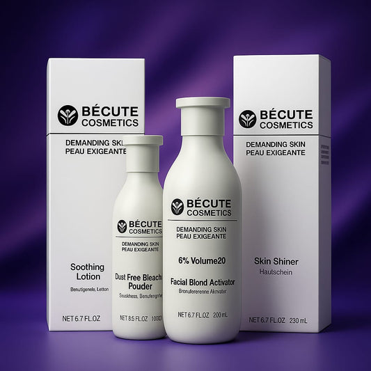 Becute Cosmetic Skin Polish Volume+ | Instant Glow & Brightening Bleach Powder | Salon-Style Skin Care at Home